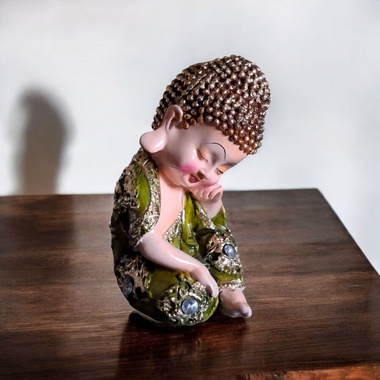 MONK BABY YELLOWISH GREEN COLOUR