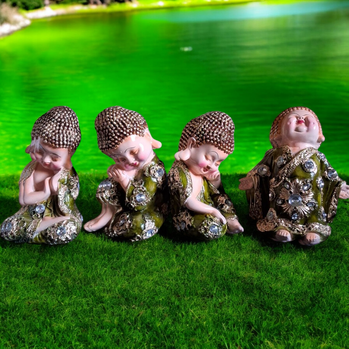 MONK BABY YELLOWISH GREEN COLOUR